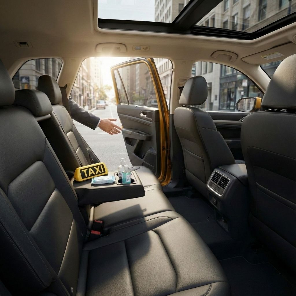 Bucak Meydan Taksi Nissan SUV İç Görünüm